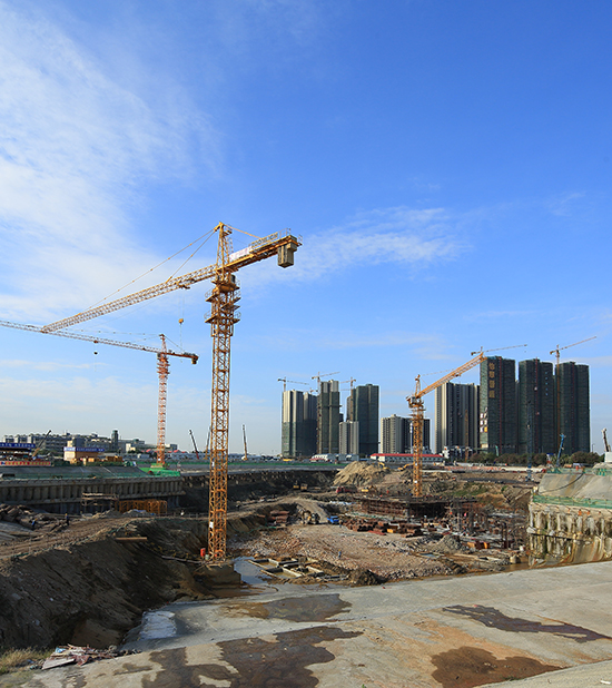 新城南豐匯購物中心基坑和土方工程